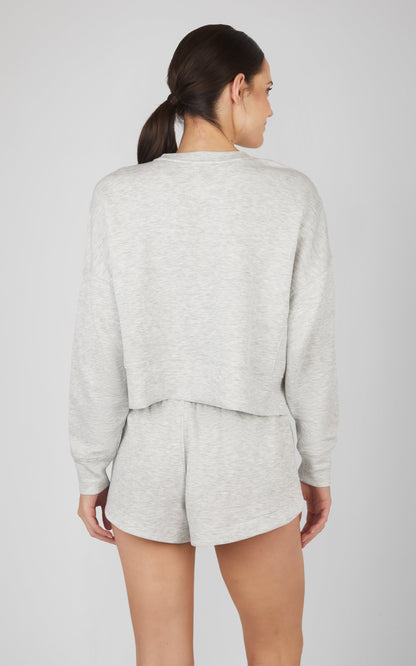 Softlite Pullover Sweatshirt and Short Set