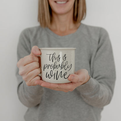 gift for wine lovers this is probably wine mug
funny office mug this is probably wine
trendy wine mug for women
large ceramic mug this is probably wine
funny coffee mug for moms this is probably wine
best friend gift mug this is probably wine
white speckled mug this is probably wine