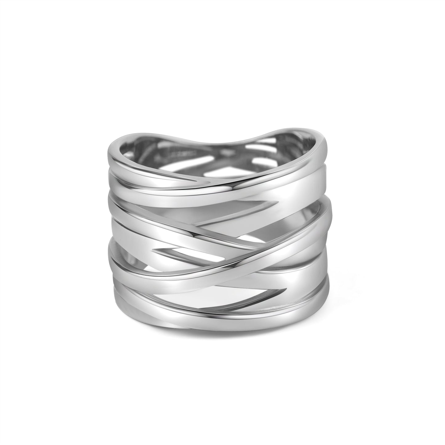 Mint & Lily Wire Wrap Statement Ring