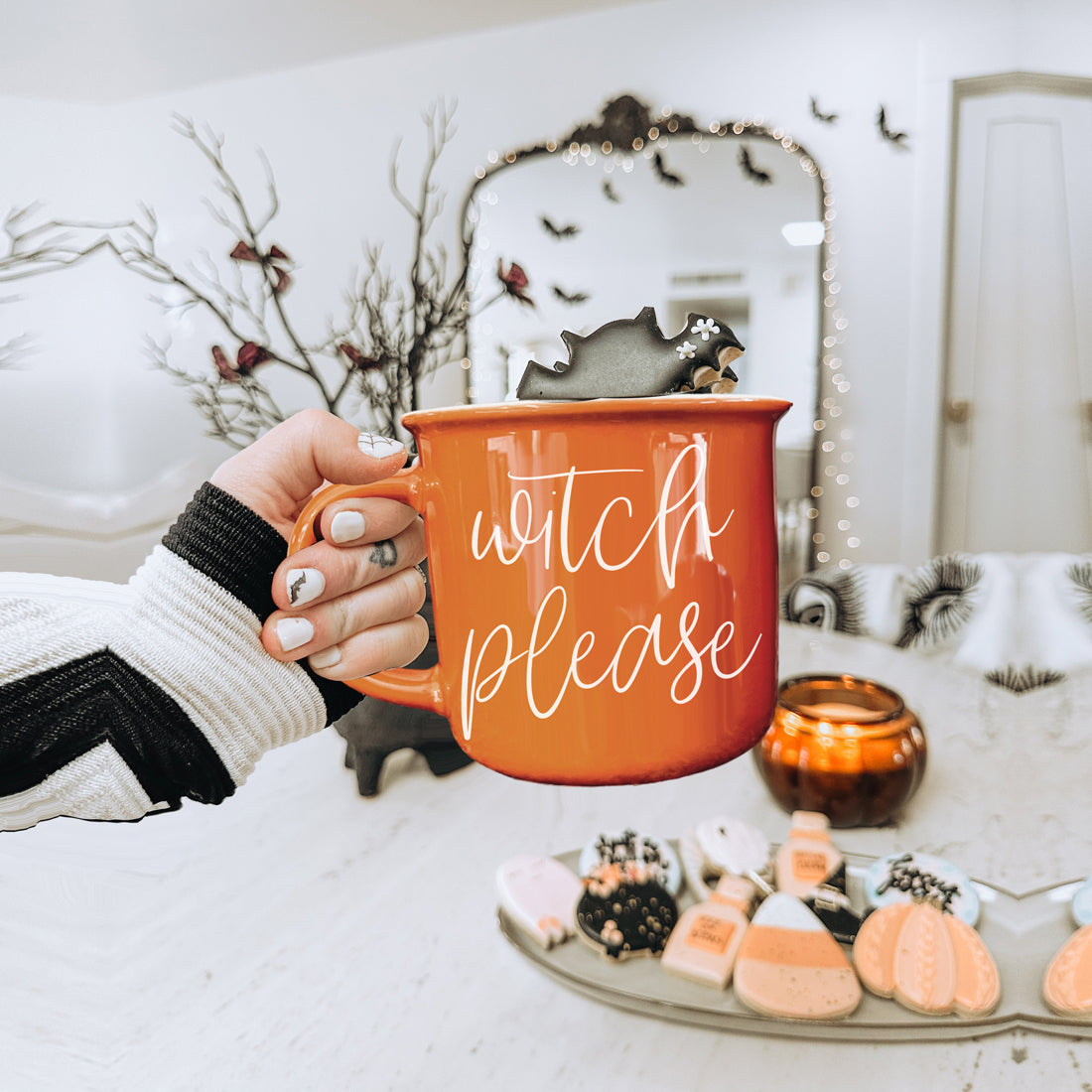 Witchy coffee lover gifts
Halloween drinkware
Witch themed kitchen decor