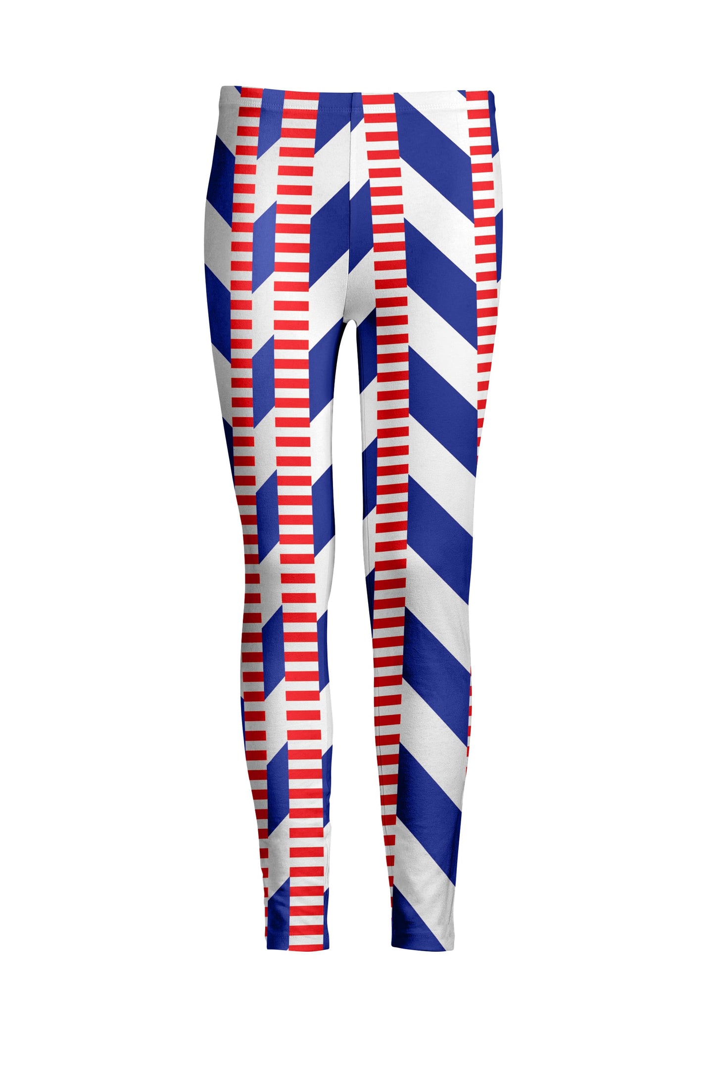 Blue Red Patriotic Stripe-