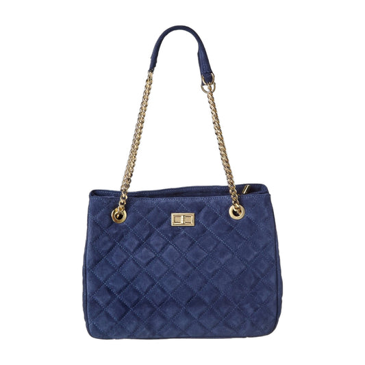 Isabella Rossetti Ravenna Suede Handbag