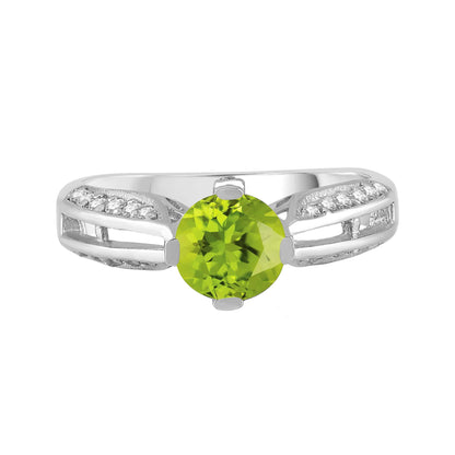 Green, White-