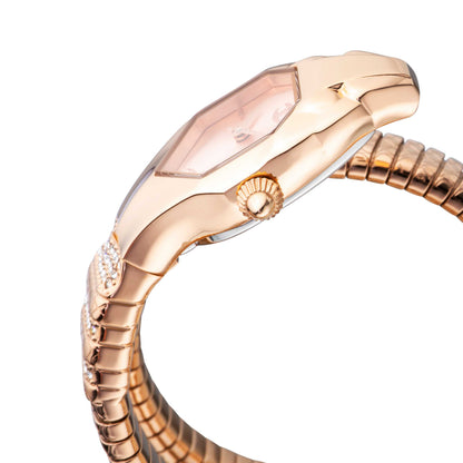 Just Cavalli Women's Just Glam EVO 2 Rosegold Dial Rose Gold Bracelet Watch