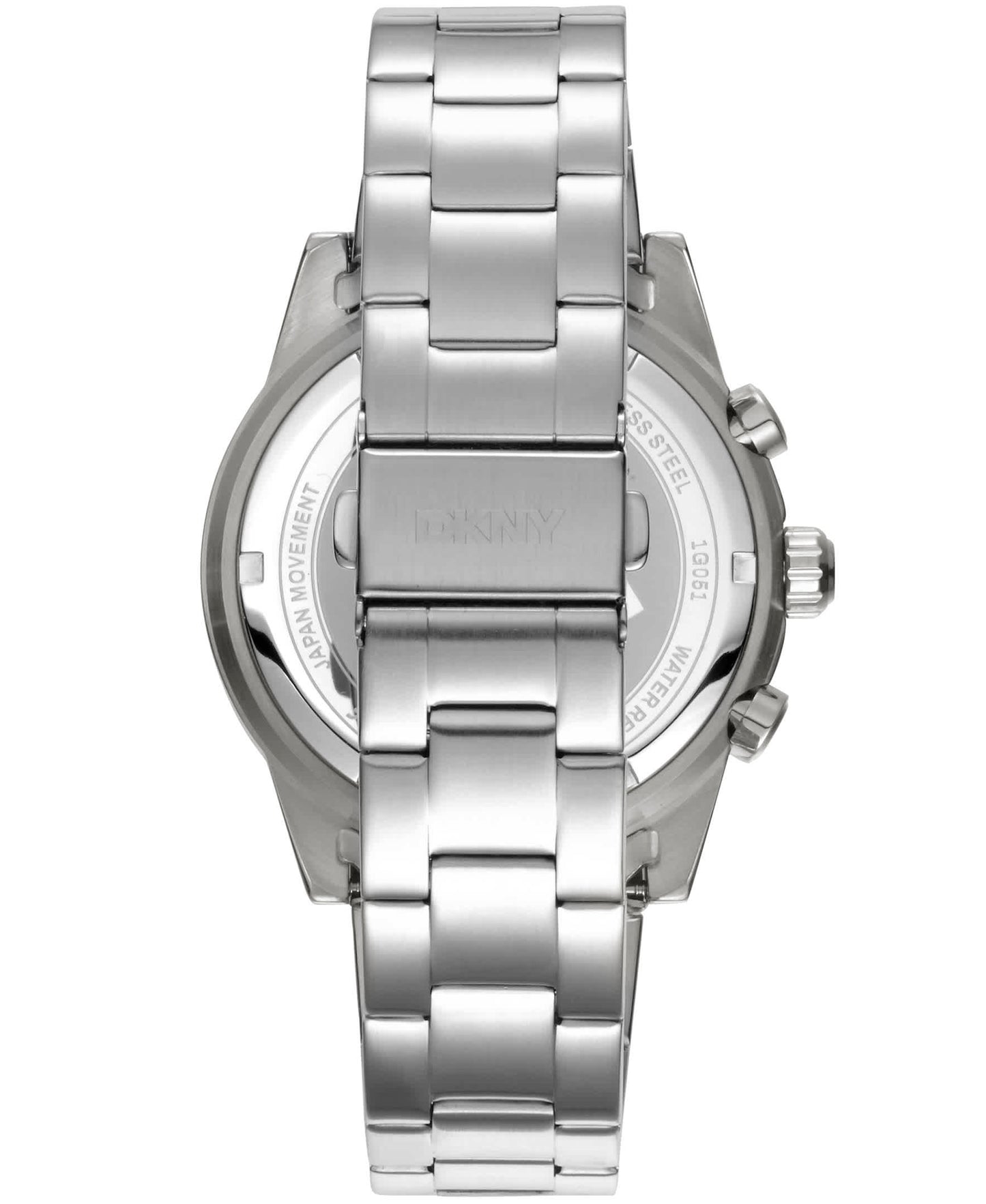 Dkny Men Watch, Silver Color Case, Silver Dial, Stainless Steel Metal Bracelet, Chronograph, 10 Atm-4