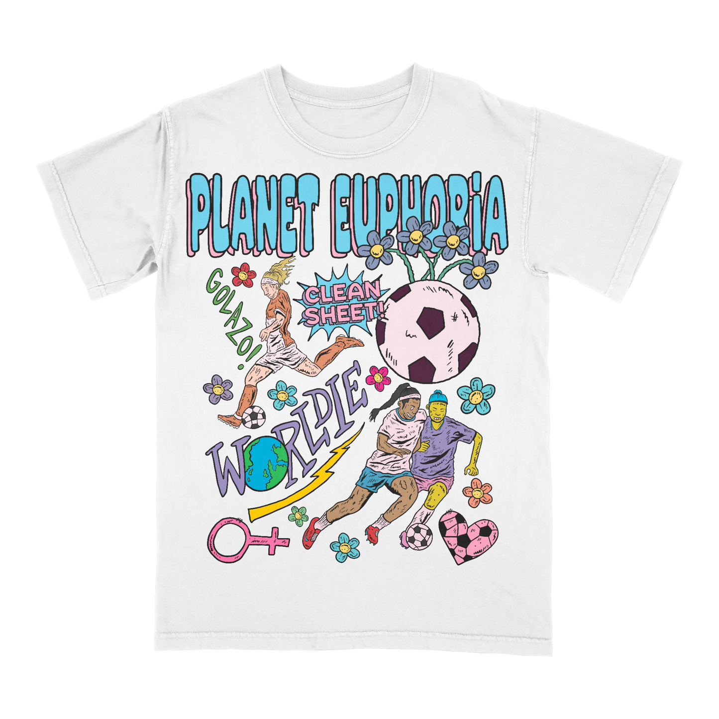 Girls Soccer Limited Edition Graphic T-Shirt