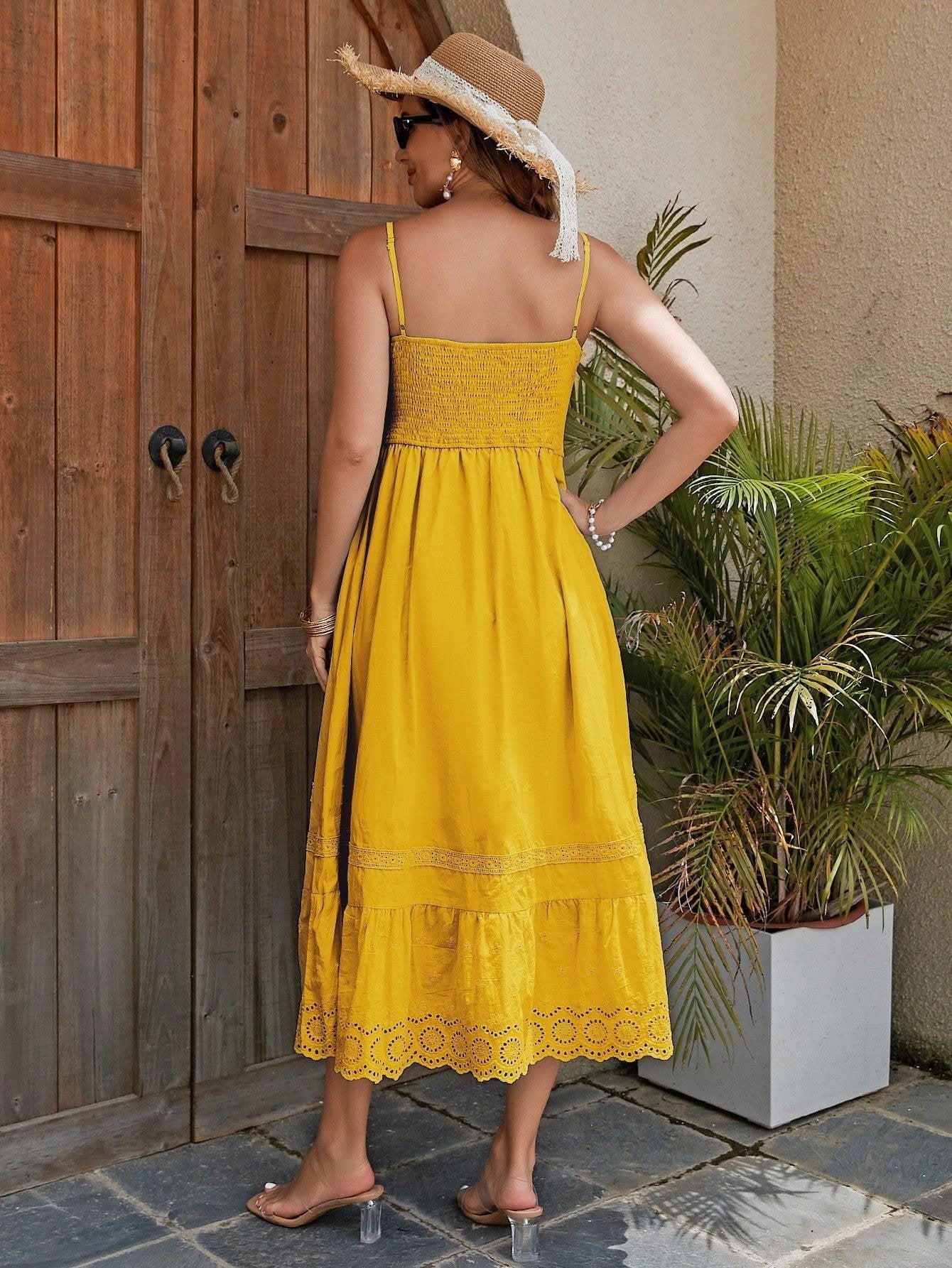 french cotton dresses French Country Stripe Cotton Dress