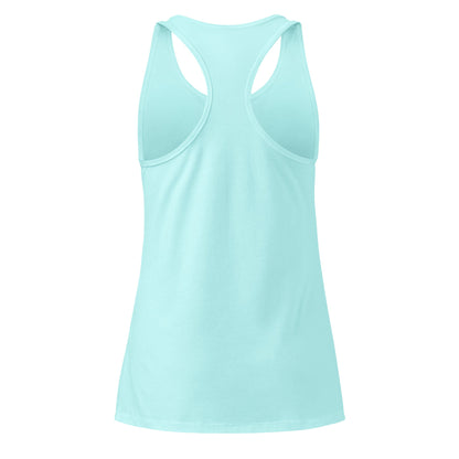 Honey Hole Fish Women’s Fitted Racerback Tank Top