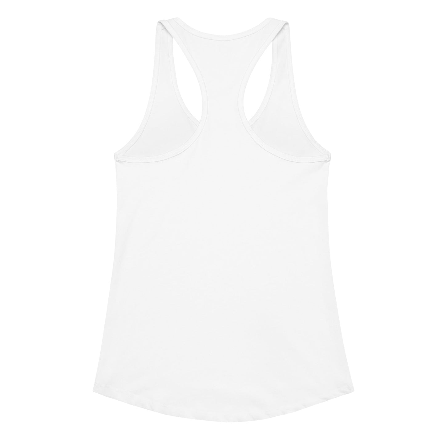 Hippie Guitar Women’s Fitted Racerback Tank Top