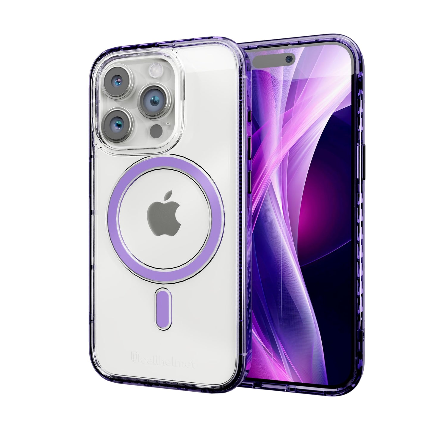 Cellhelmet Magnitude Case Designed for Iphone 15 Pro in Lilac Purple [Compatible with Magsafe] | 13-Foot Drop Test Certified | Shock & Drop Proof Durable | as Seen on Shark Tank