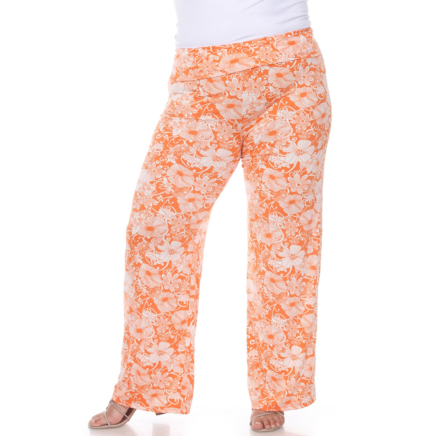 Orange Floral-
