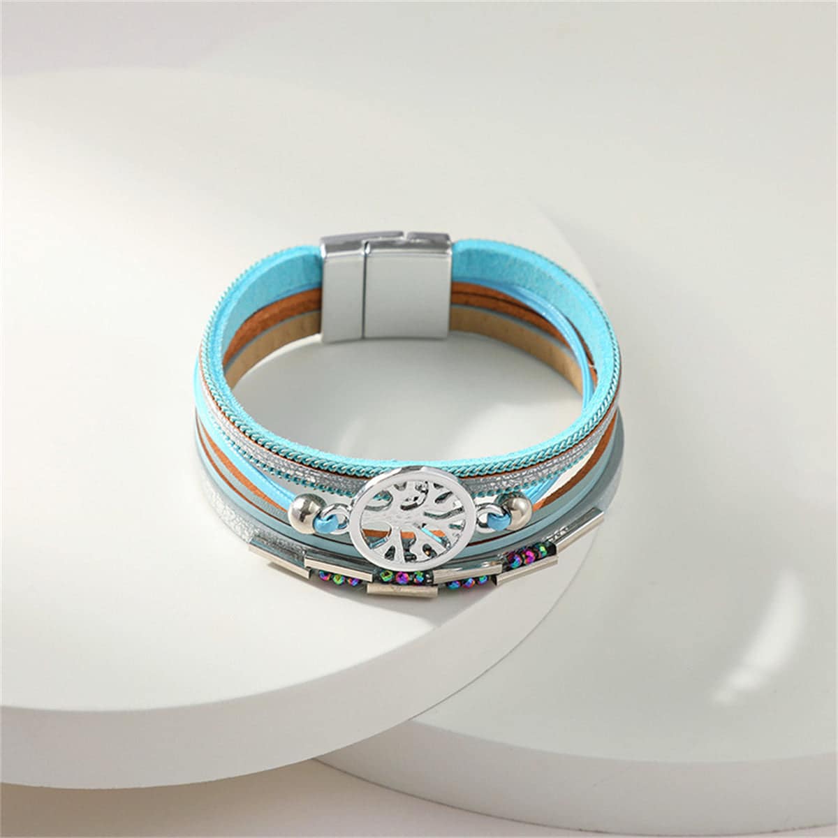 Blue-
