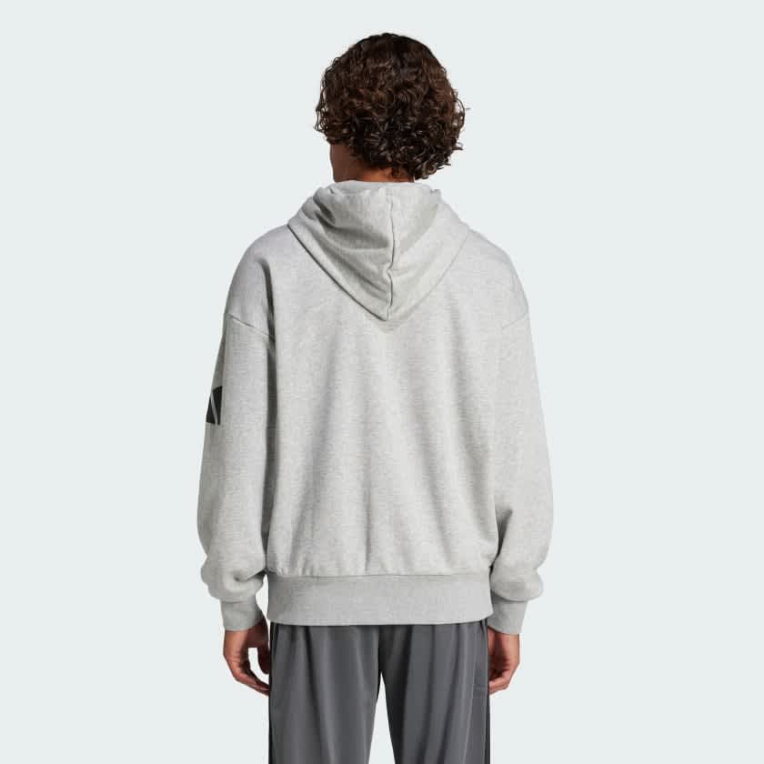 Medium Grey Heather / Black-