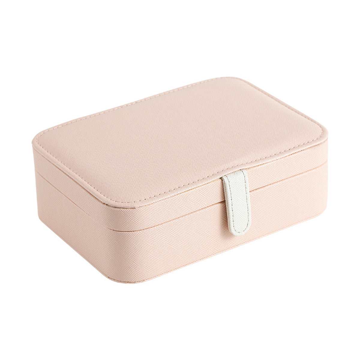 Pink Stacked Jewelry Case