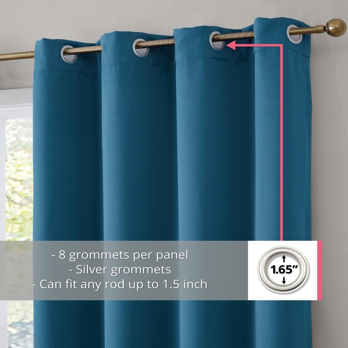 Teal Blue-