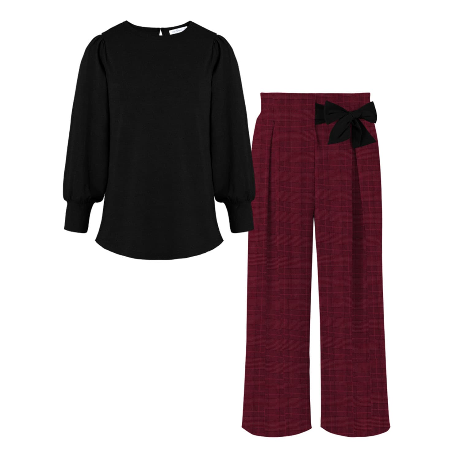 Black & Burgundy-