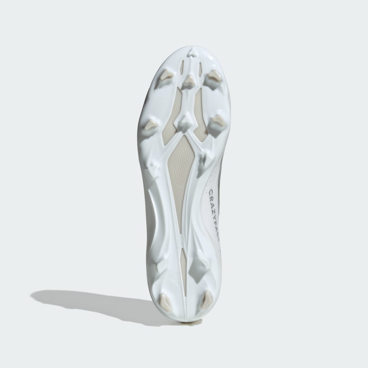 adidas Men's X Crazyfast League Fg 'White Silver Metallic' Sneakers