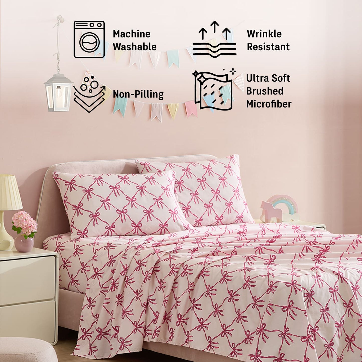 Pink Bows-