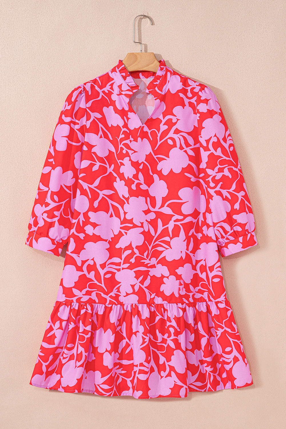 Milan Ruffle Hem Mini Dress