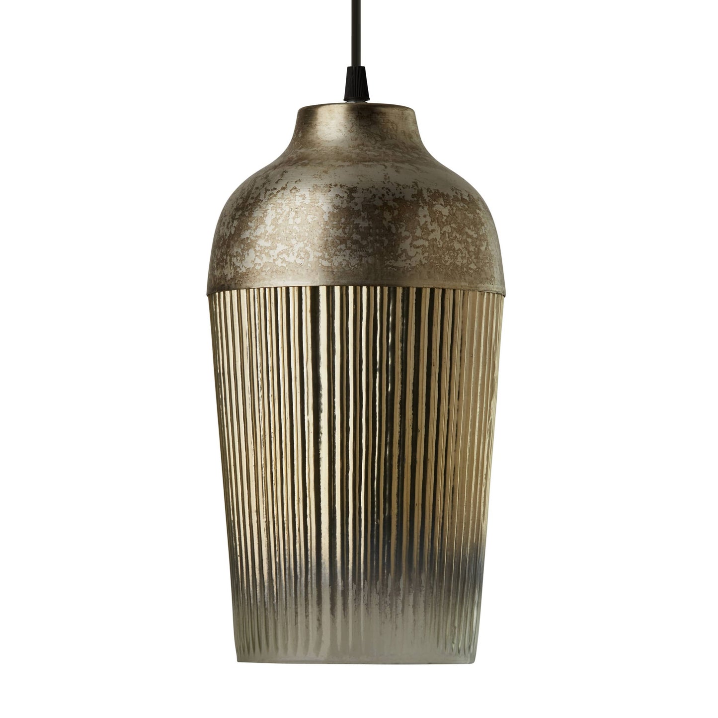 Silver/Antique Bronze-