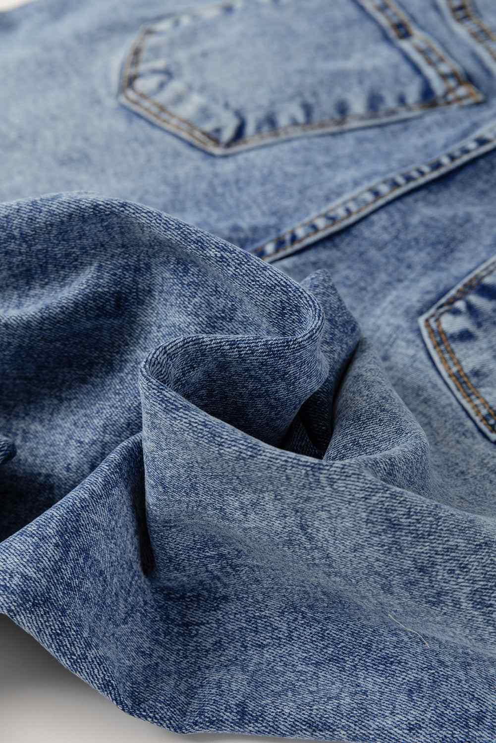 Aria Straight High Waist Jeans - Myosotis / 12