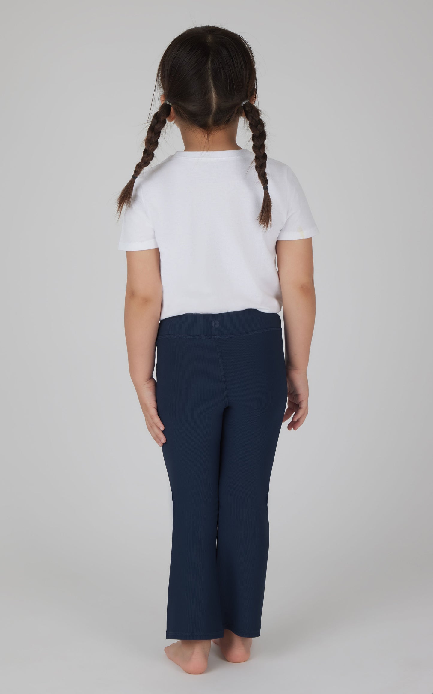 Toddler Girls 2 PK Ribbed Flared Pant