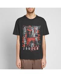 Air Jordan Men's X Travis Scott Cactus Jack Tee T-Shirt 'Black' T-Shirts