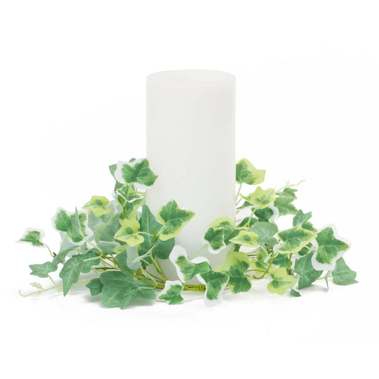 Melrose International Mixed Ivy Candle Ring (Set of 6)
