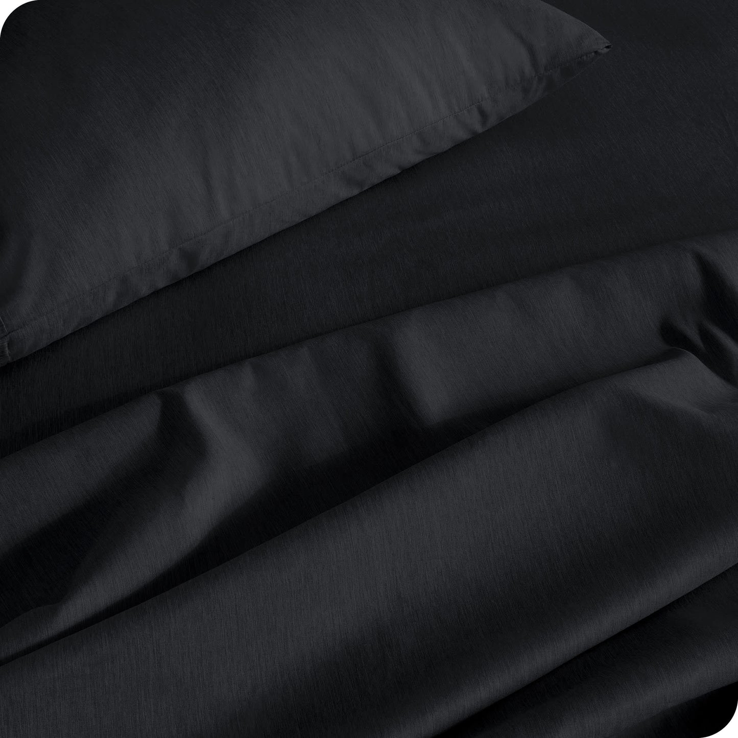 Heathered Black-