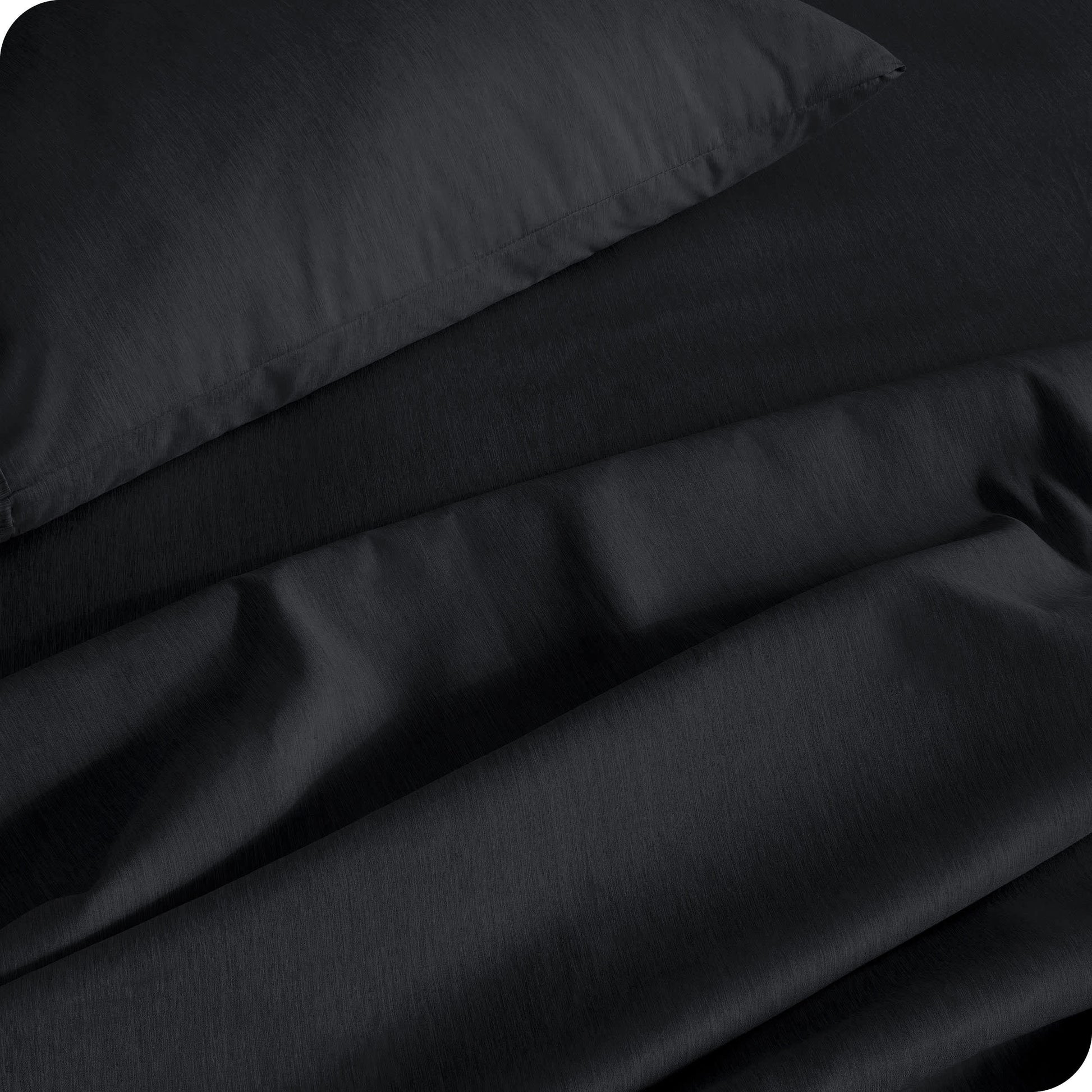 Heathered Black-