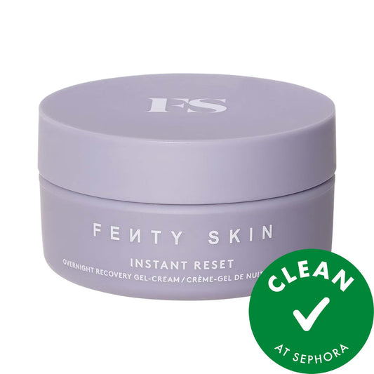 Mini Instant Reset: Niacinamide Kalahari Melon Oil Overnight Gel-Cream - Brightening, Anti-Aging, Pore Reducing, Hydrating Face Moisturizer