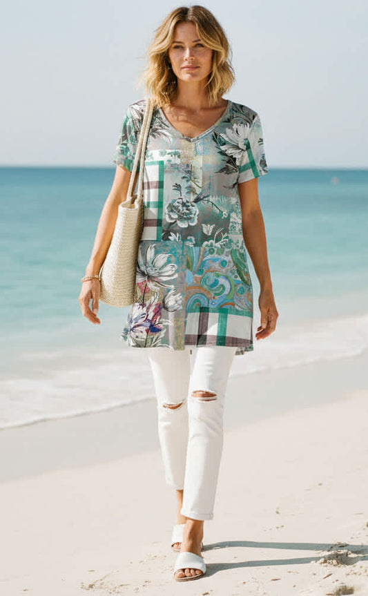 Aqua White-