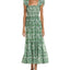 GREEN VINTAGE BERRY TOILE