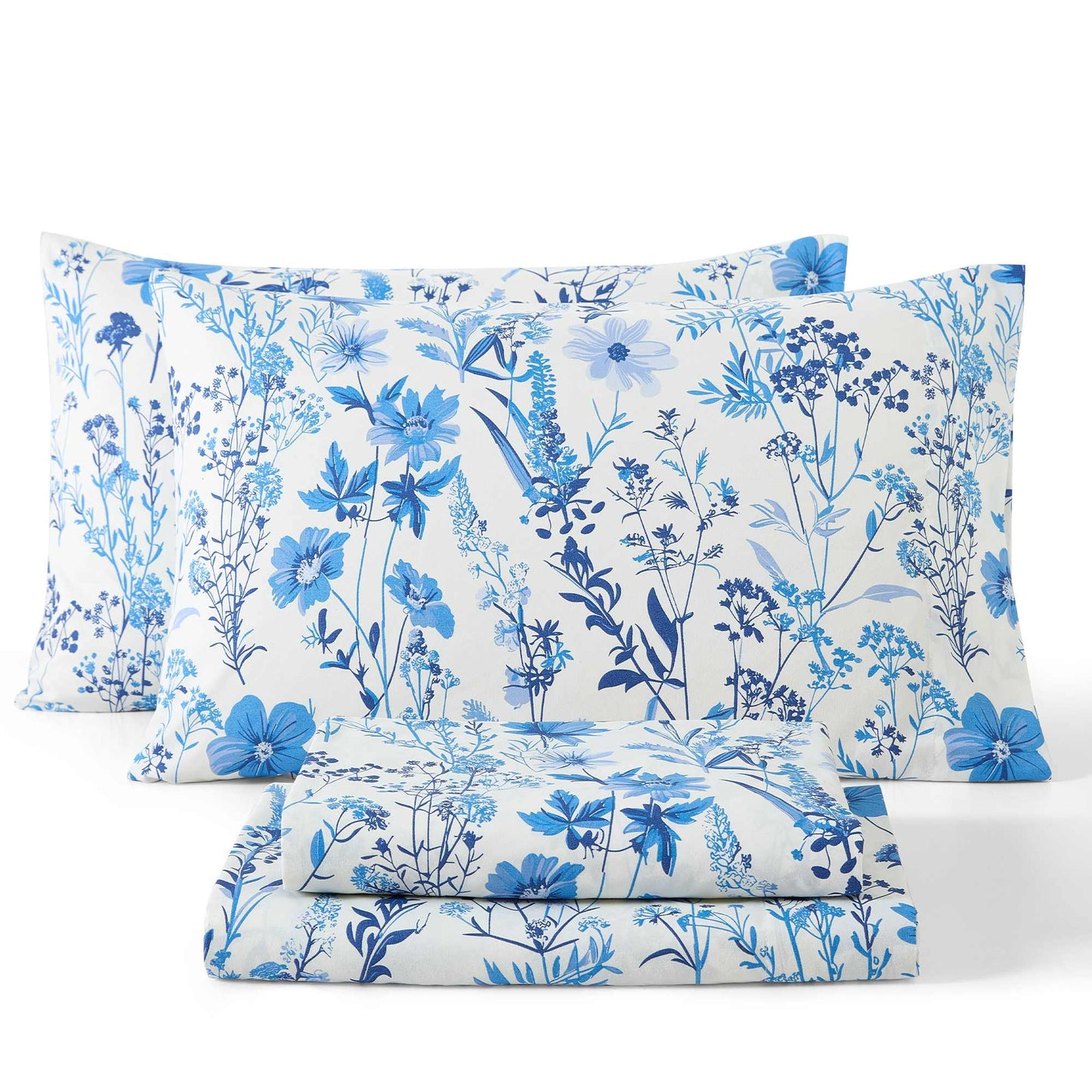 Blue Floral-