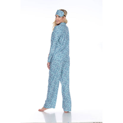 Mint Paisley-