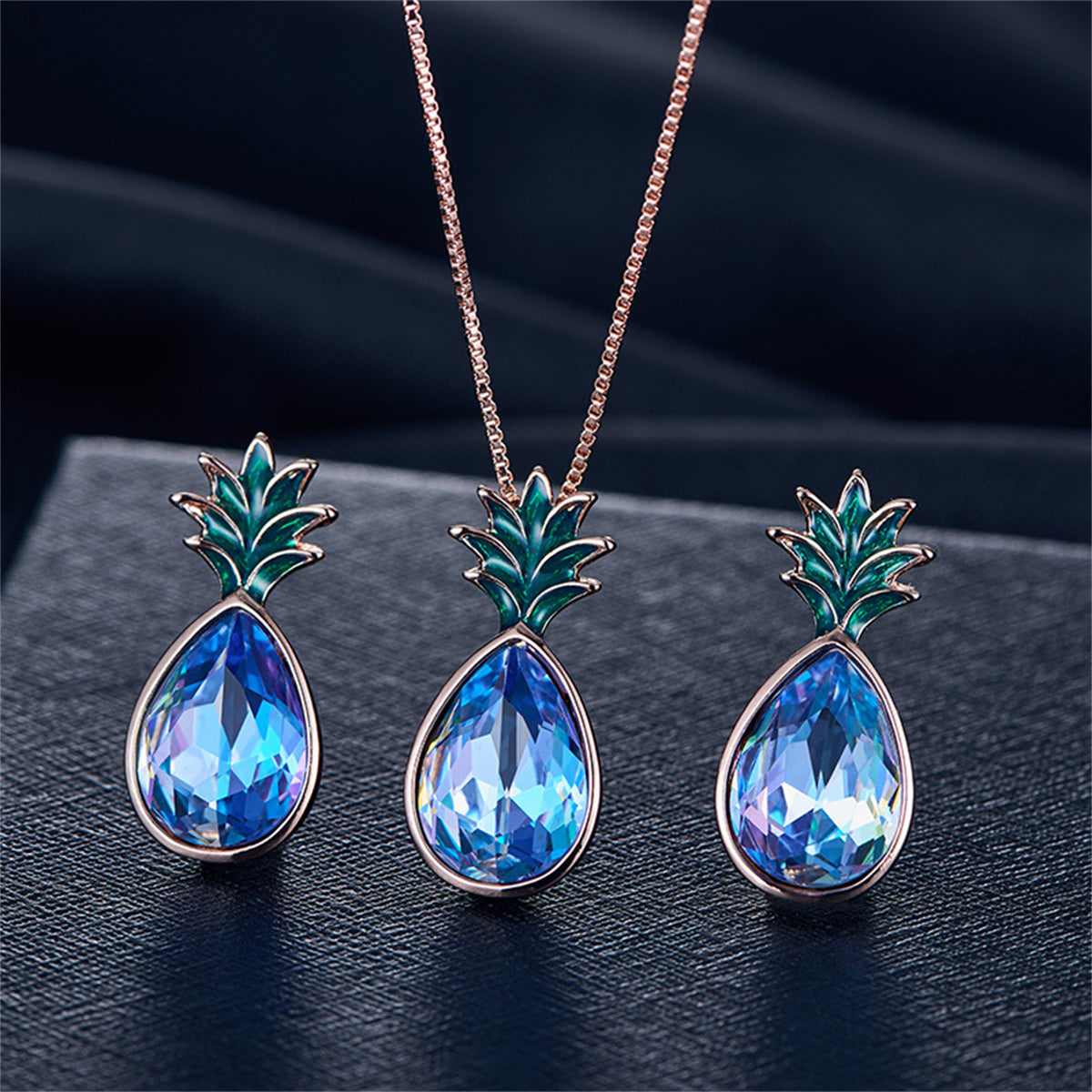 Blue-