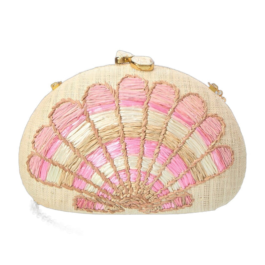 Rafé Berna Straw Clutch