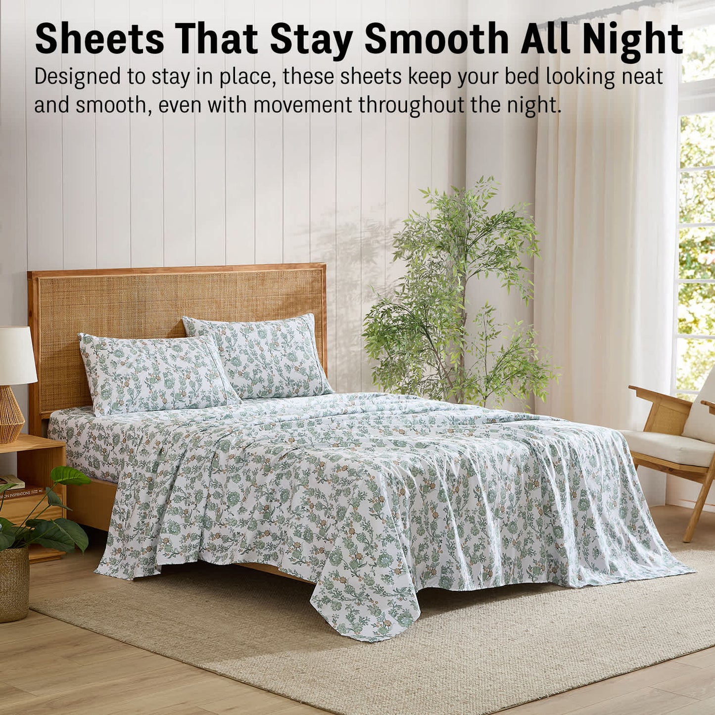 Ditsy Green-