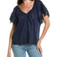 SPRING NAVY LINEN