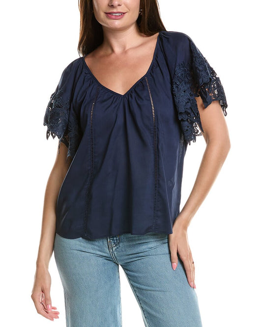 SPRING NAVY LINEN-
