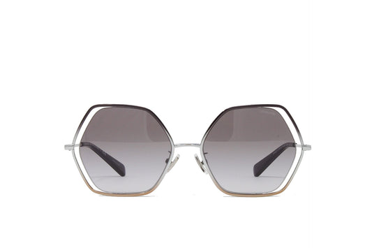 Silver Geometric-