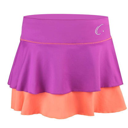 Violet/Peach-