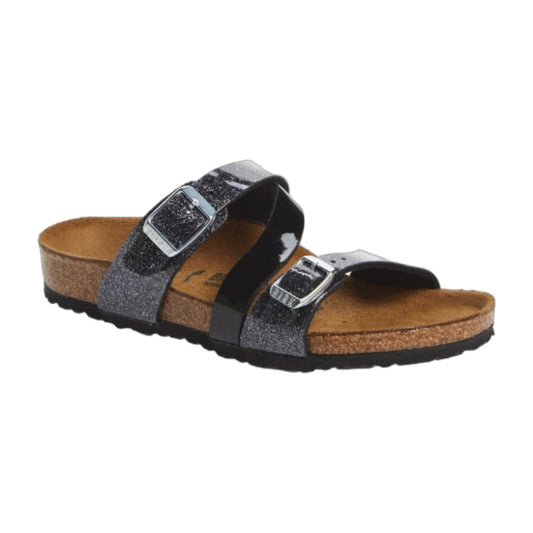 Birkenstock Salina Kids Birko Flor Cosmic Sparkle Mix Black
