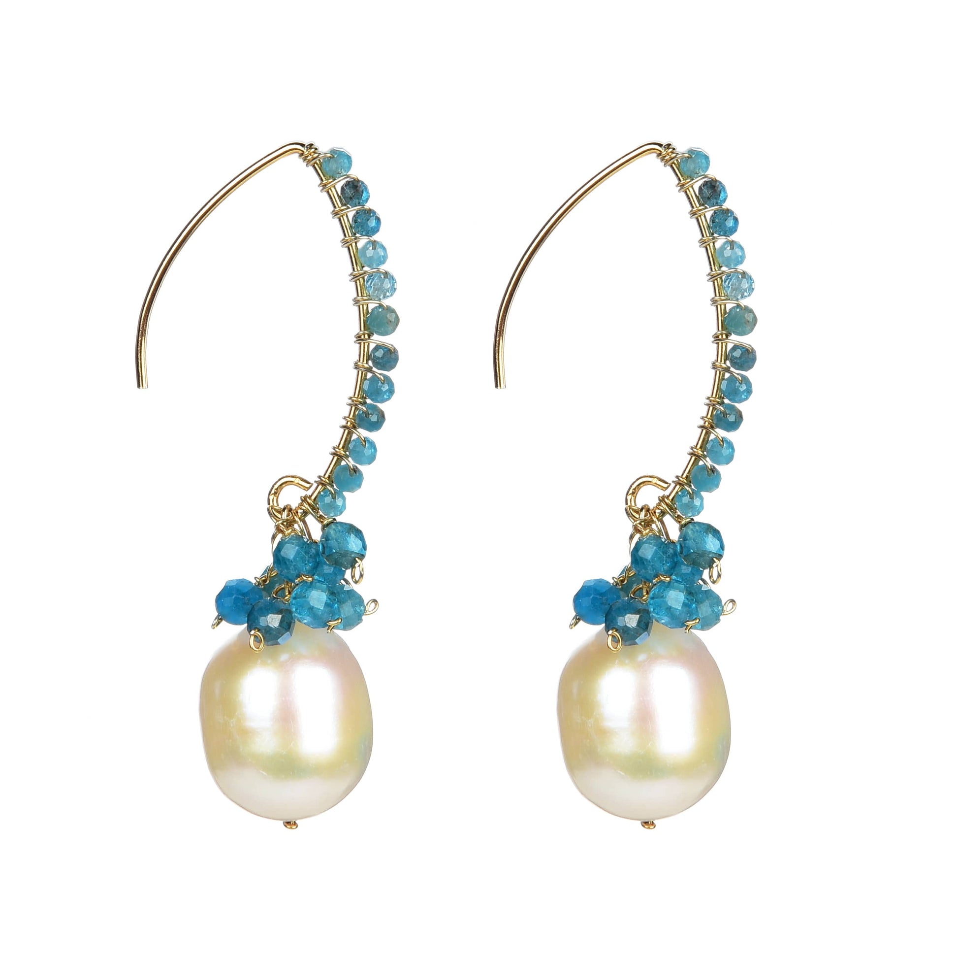 Blue, White-