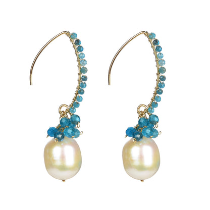 Blue, White-