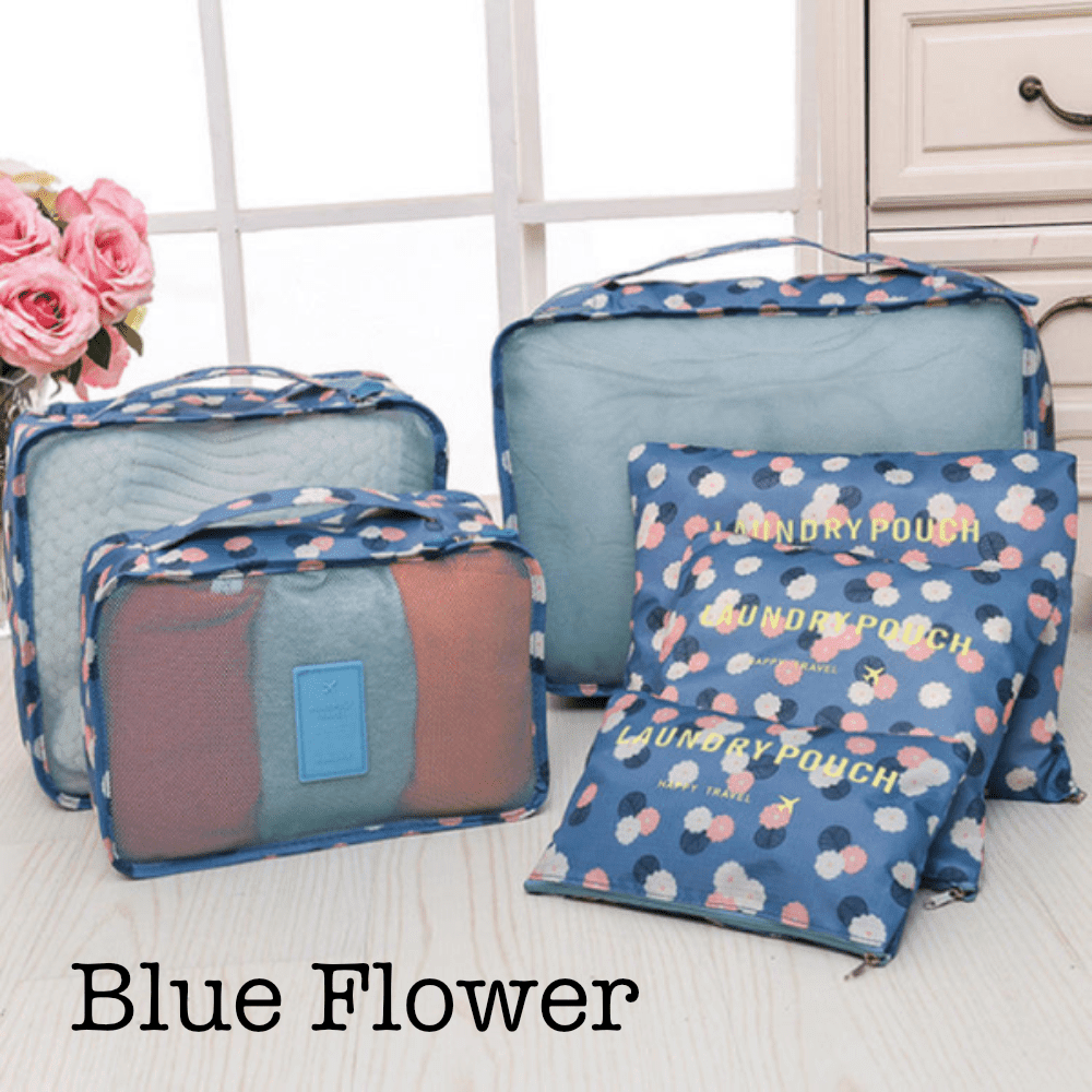 Threaded Pear 6 Piece Travel Organizer