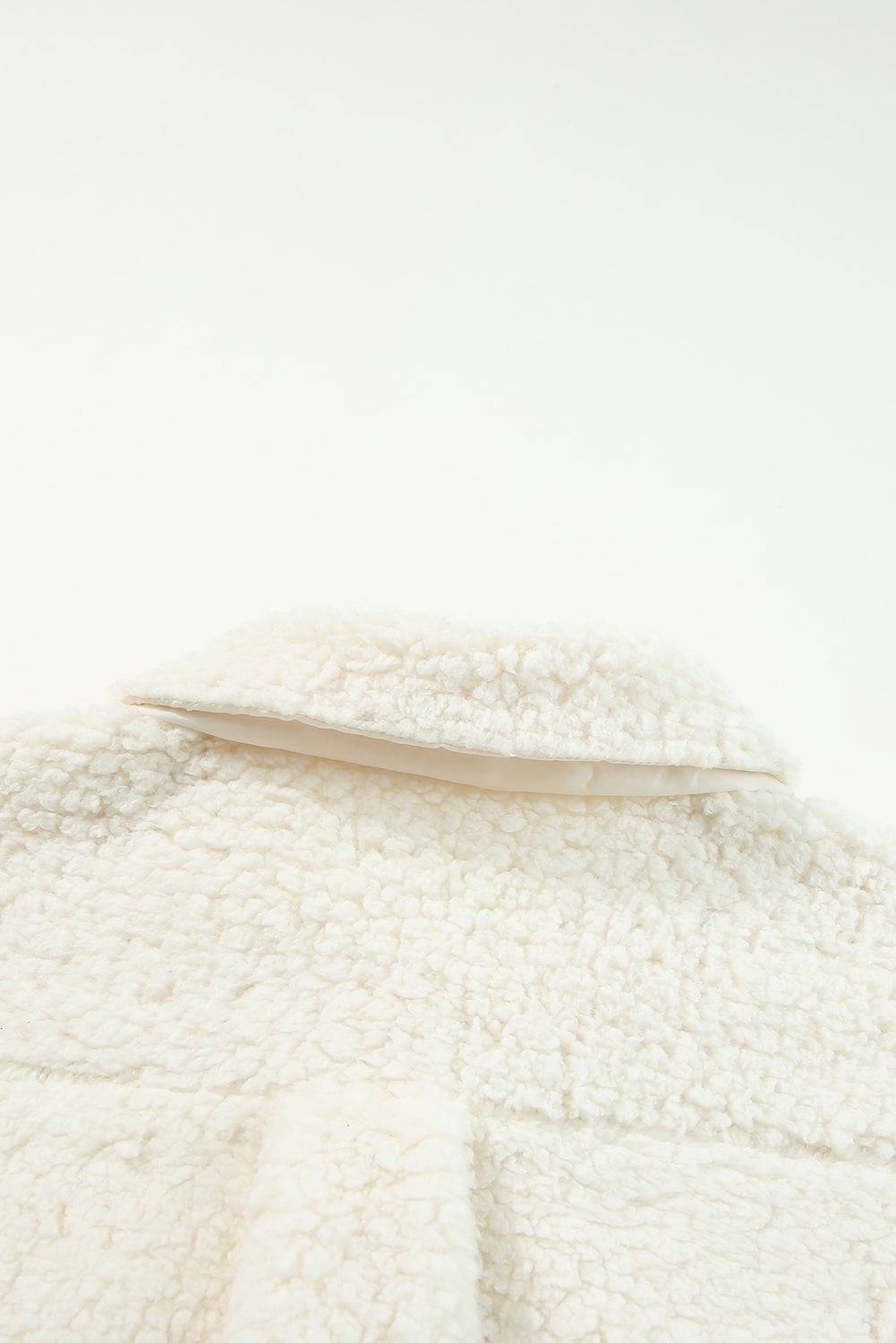 Threaded Pear Olivia Single Breasted Teddy Coat