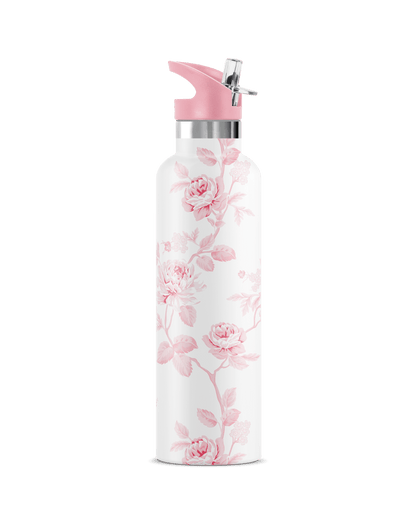 White & Pink-