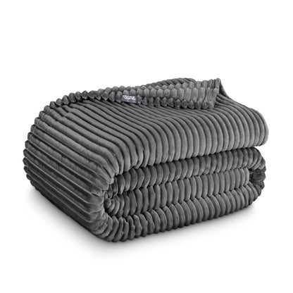 Ribbed Grey-