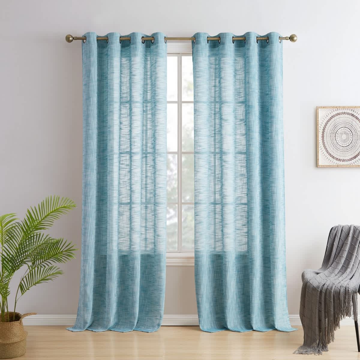 Teal Blue-